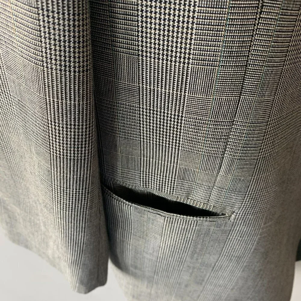 Vintage Levi's Exact Jacket‎ Men's Size 44L Blazer Checked Sport Coat 561M USA
